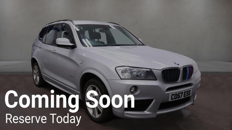 2013 BMW X3 xDrive20d M Sport 5dr Step Auto ESTATE Diesel Automatic