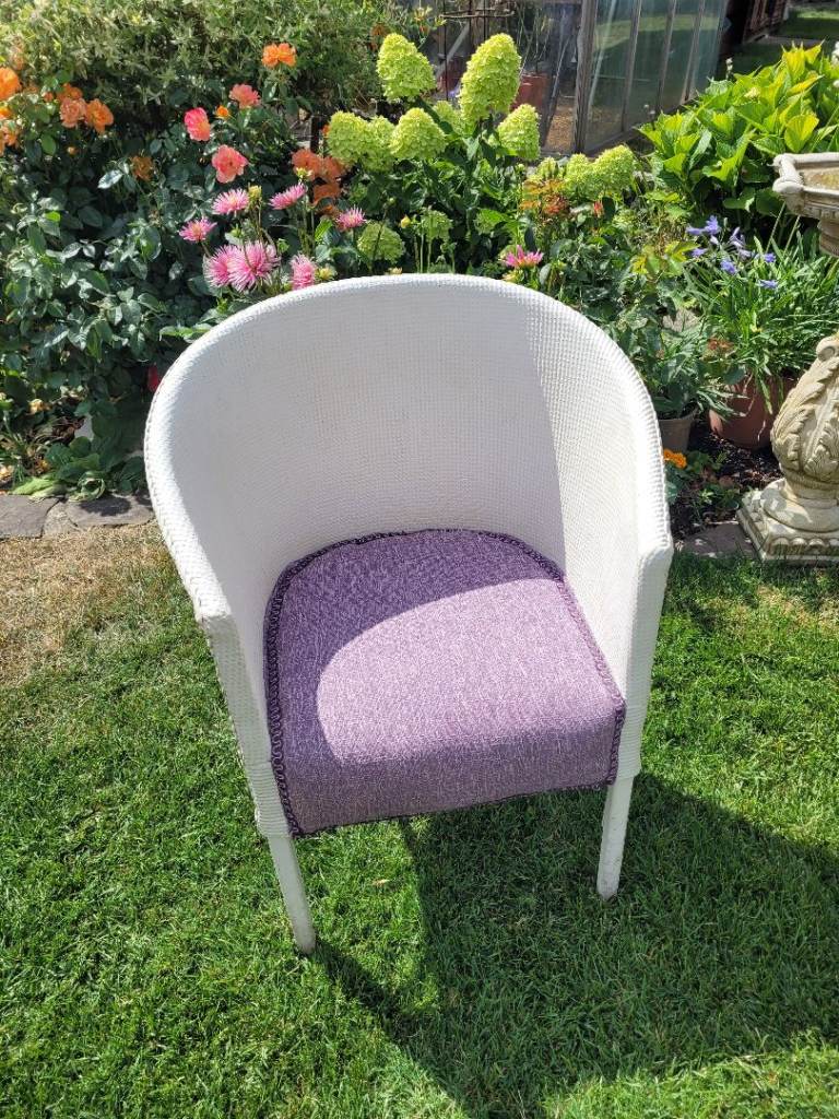 Vintage Lloyd loom chair