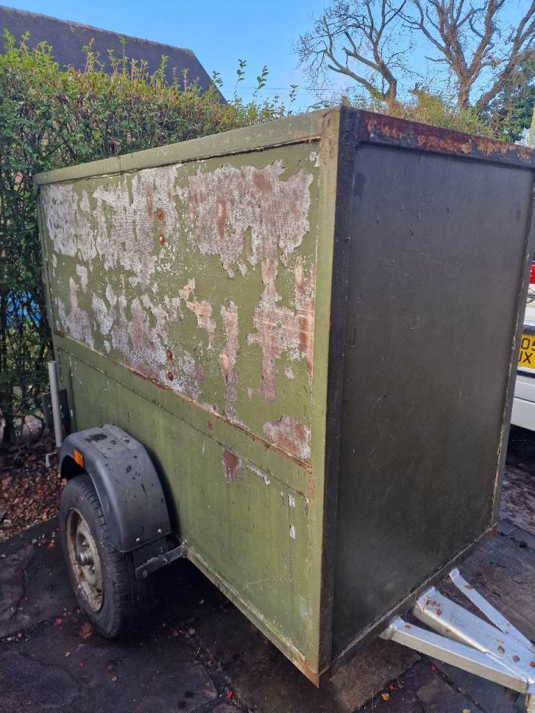 Box trailer 6ft x 3ft x 4ft high