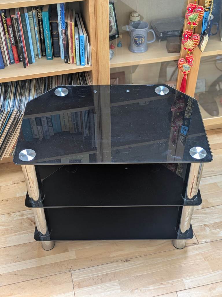 image for Glass corner TV Stand