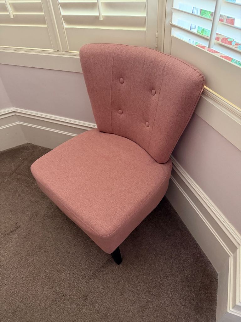 Pink Occasional Chair - As Good As New