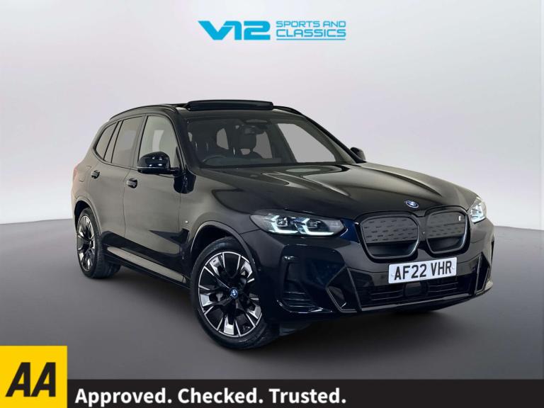 2022 BMW iX3 80kWh M Sport Pro SUV 5dr Electric Auto (286 ps) SUV Electric Automatic