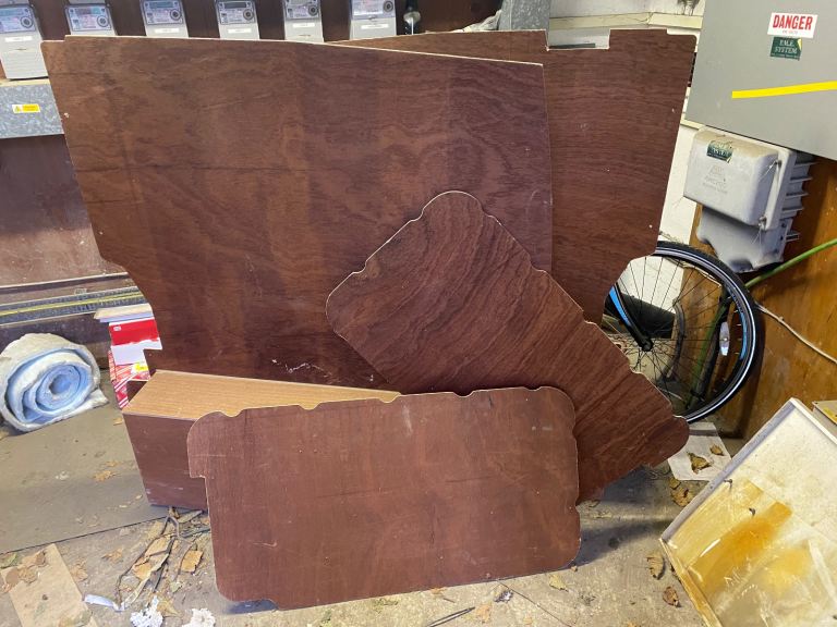 Mercedes Vito lwb internal plywood panels