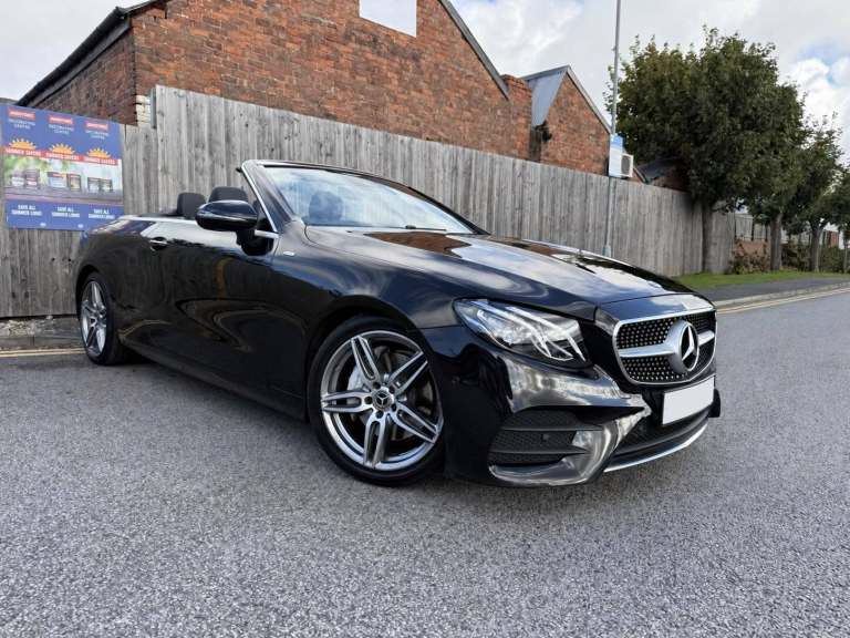 2017 Mercedes-Benz E Class E220d AMG Line Premium 2dr 9G-Tronic CONVERTIBLE Diesel Automatic