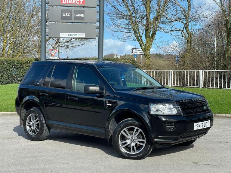 2013 Land Rover Freelander 2.2 TD4 Black and White 5dr ESTATE DIESEL Manual
