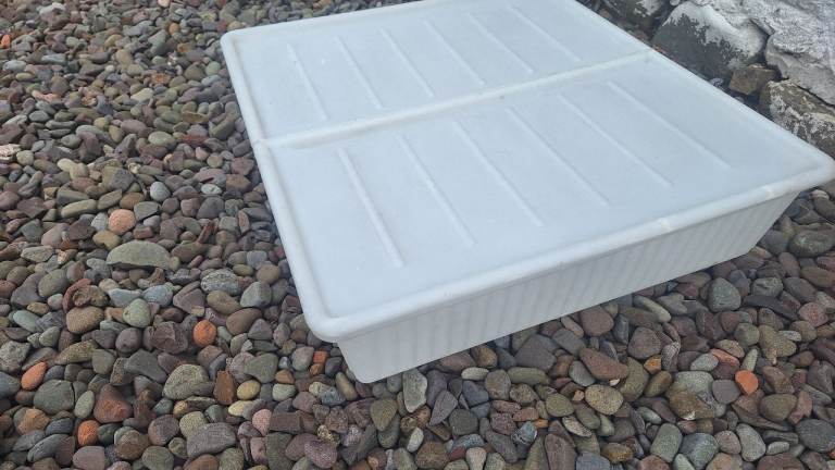 Ikea under bed storage box with lid 77 x 70cm