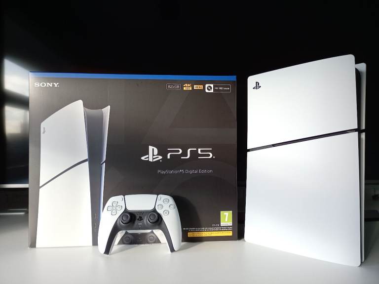 image for Two Week Old - PS5 Slim Digital Edition 825GB 4K 120Hz Gaming Console