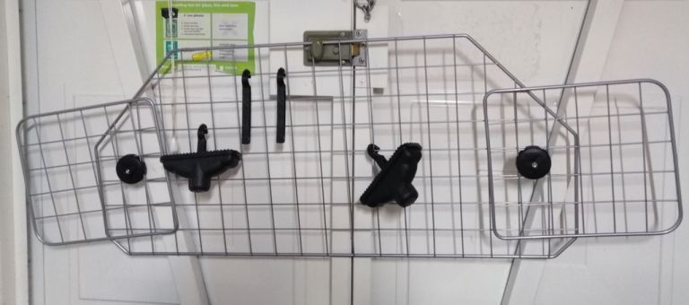 Animal  car safety barrier.