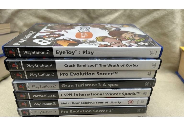 Ps2 game bundle x7  
