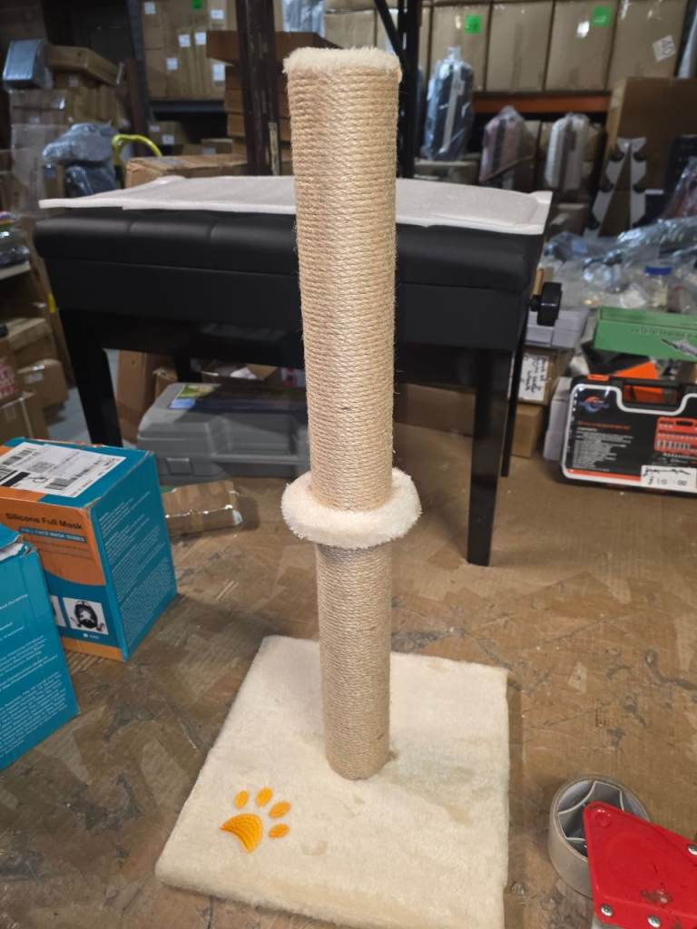 A new already built cat scratching post the r.r.p is 16.99 we are .