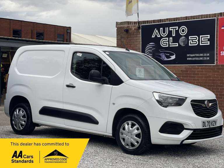 2020 Vauxhall Combo 1.6 Turbo D 2300 Sportive L1 H1 Euro 6 (s/s) 4dr PANEL VAN Diesel Manual