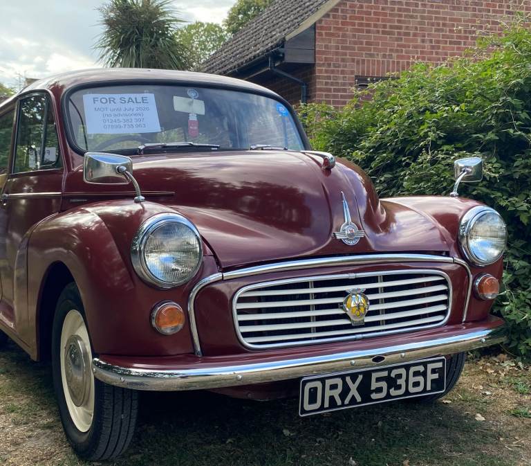 1968 Morris Minor 1000 Traveller – MOT’d until July 2026 (with no advisories)