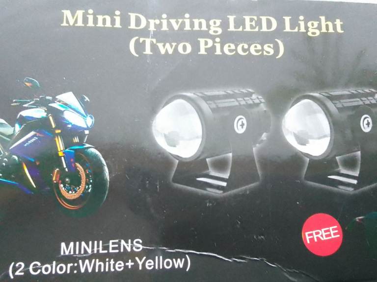 Motorcycle spots, running lights, new