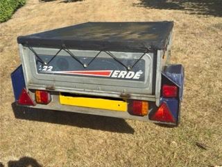 Erde 122 Tipping Trailer