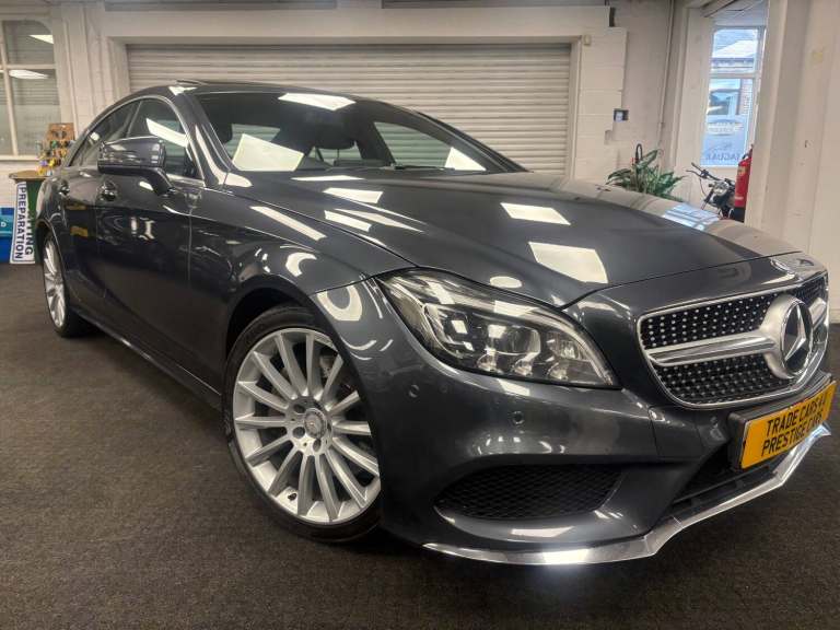 STUNNING MERCEDES BENZ CLS 350 CDI V6 AMG LINE PREMIUM AUTO - P/X TO CLEAR
