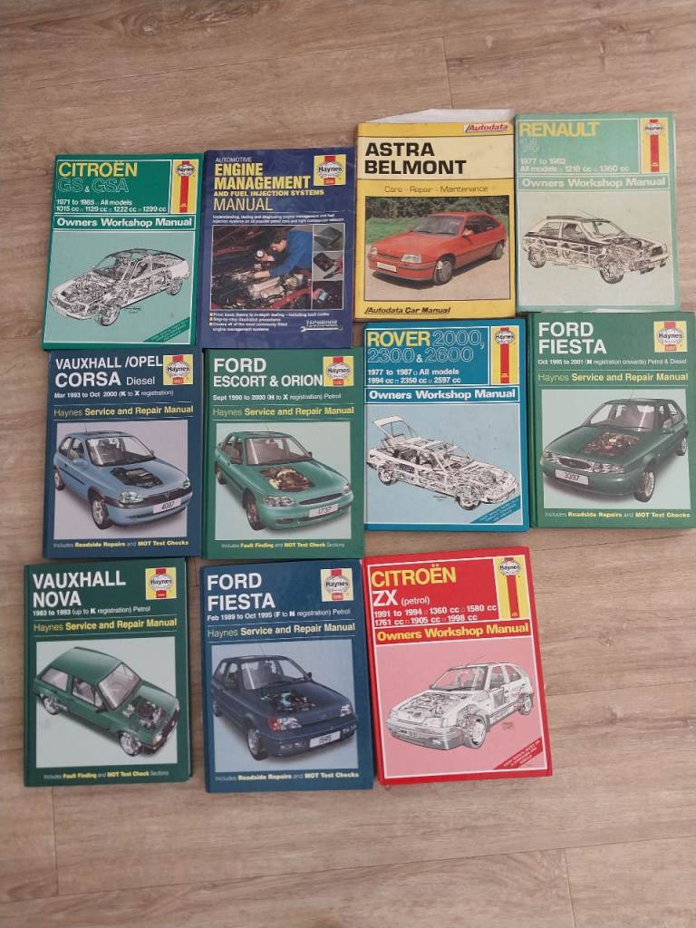 Haynes car manuals the lot for £20