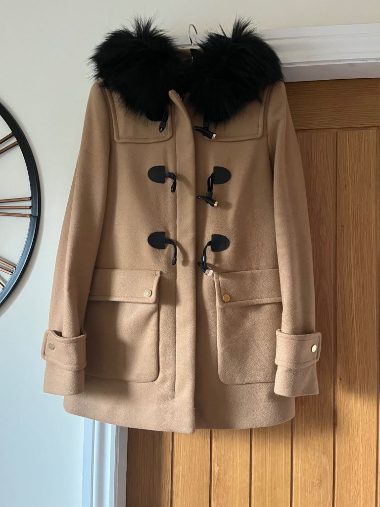 Zara tan woman's coat