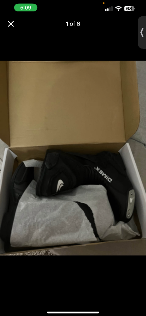 BRAND NEW BOXED men’s Dimex Motorcycle Boots Size UK 6