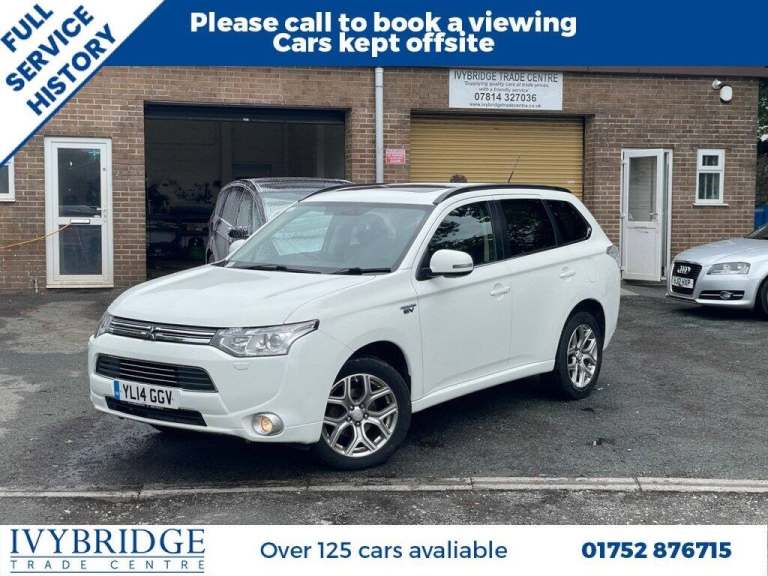 2014 14 MITSUBISHI OUTLANDER 2.0H 12KWH GX4H SUV 5DR PETROL PLUG-IN HYBRID CVT 4