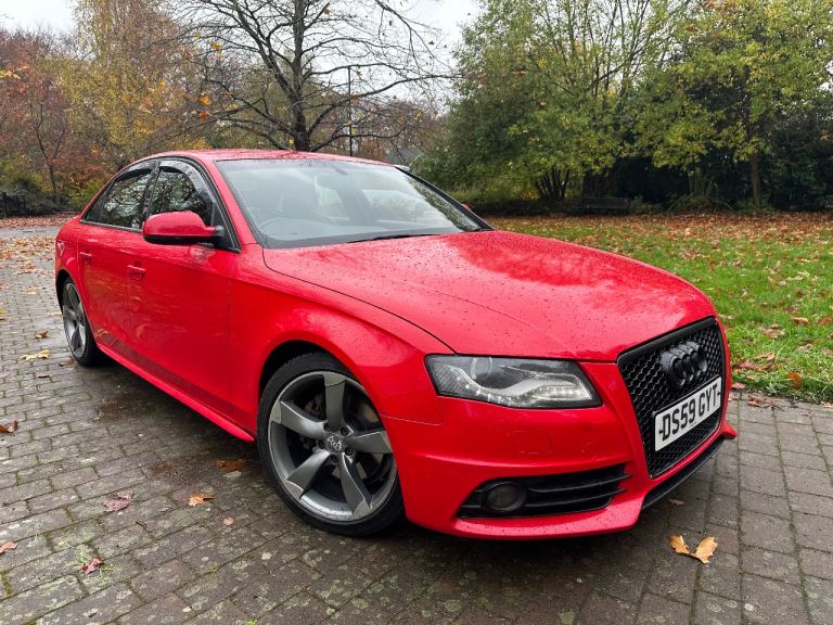 2010 Audi A4 S Line 2.0 TDi HPI clear half leather interior 