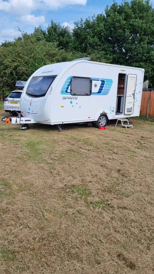 2013 sprite alpine 2 berth end shower room