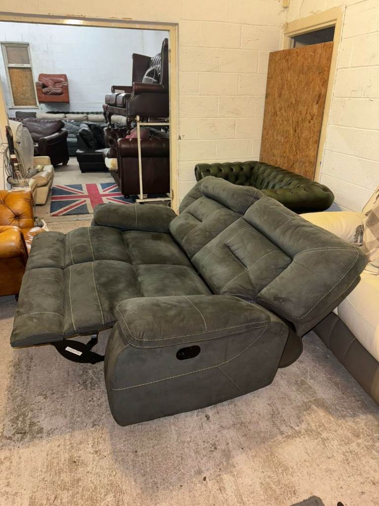 Harveys manual recliner 2 seater sofa settee deliv poss