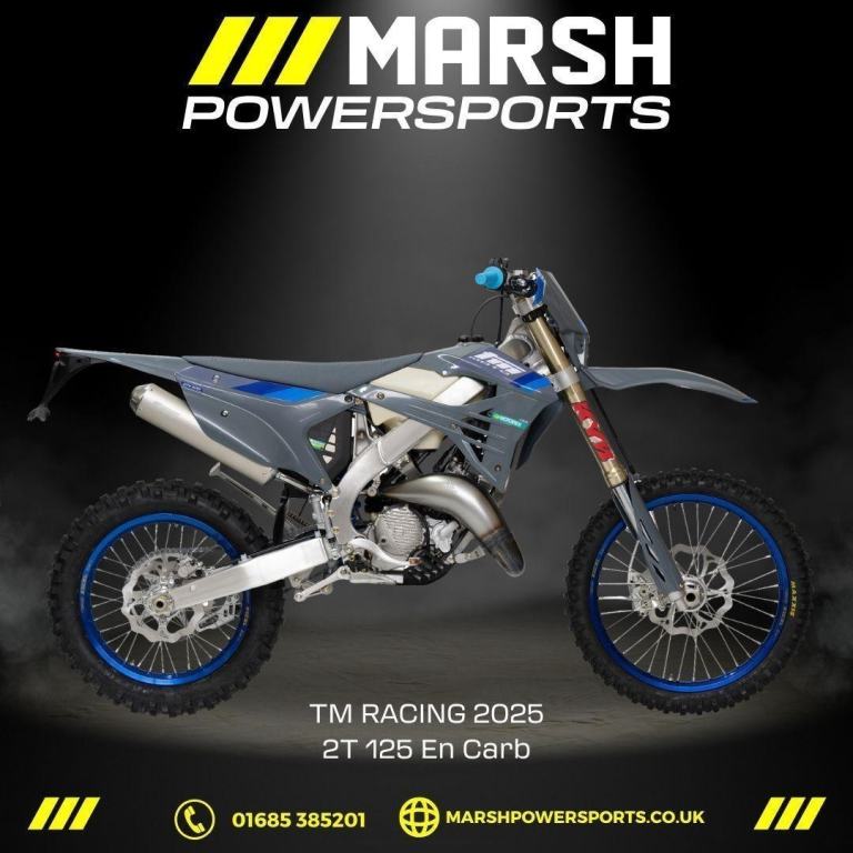 TM RACING 2T 125 EN CARB 2025 Model - TM Racing Dealer - Reserve Now!