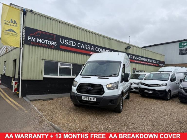 2018 68 FORD TRANSIT 2.0 350 ECOBLUE PANEL VAN 5DR DIESEL MANUAL FWD L2 H3 EURO