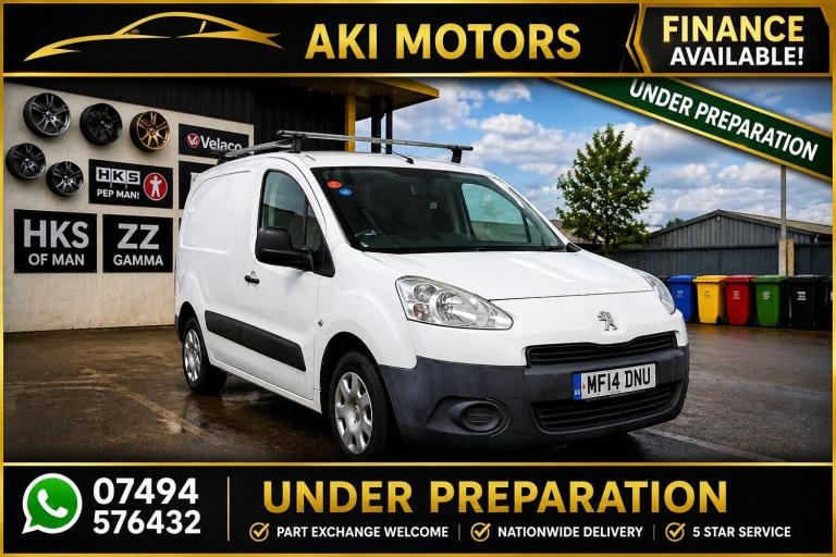 PEUGEOT PARTNER 1.6 HDi 850 Professional L1 4dr 2014