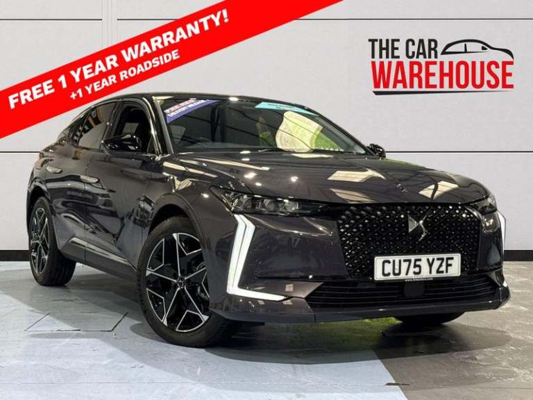 2025 DS Automobiles DS 4 1.2 HYBRID 136 Pallas 55 5dr e-DSC HATCHBACK PETROL Automatic