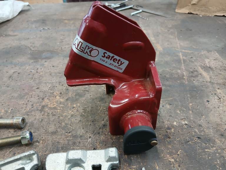Caravan alko hitch lock type 2