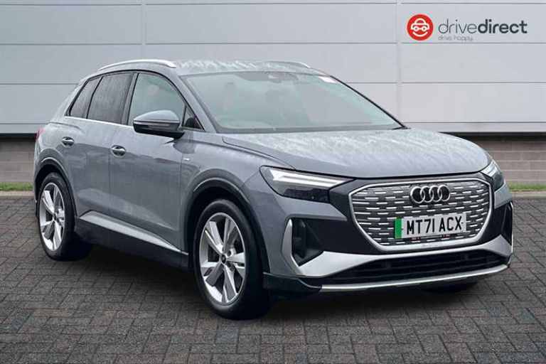 2021 Audi Q4 e-tron 40 S line SUV 5dr Electric Auto 82kWh (204 ps) SUV Electric Automatic