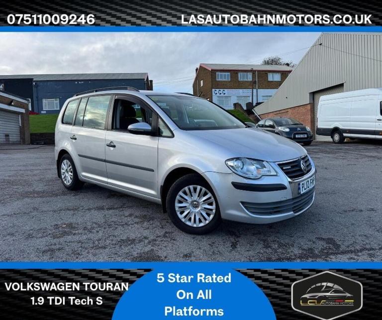 VOLKSWAGEN TOURAN 1.9 TDI BlueMotion Tech S 5dr (7 Seats) 2010