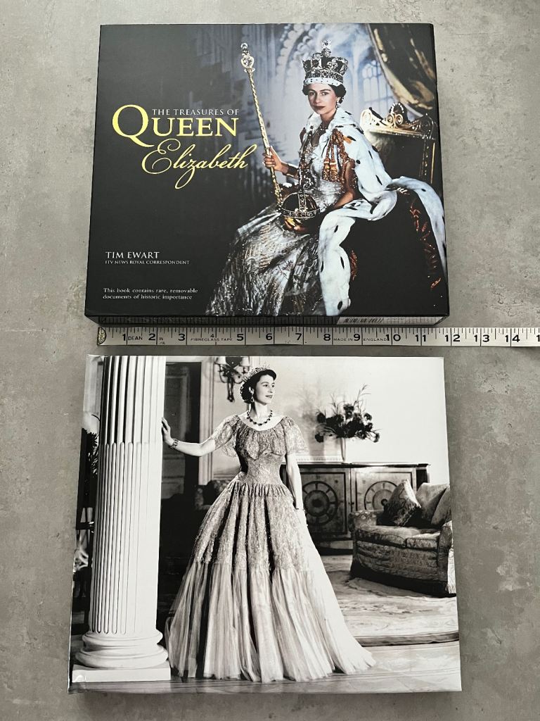 Treasures of Queen Elizabeth book