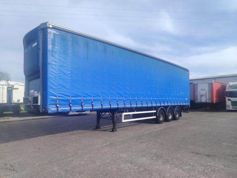 Curtainside trailer 4.7 high ENXL curtains BPW axles drum brakes 