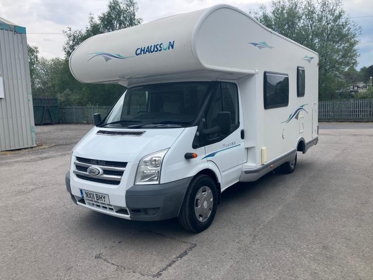 2011 Chausson Flash 03 Motorhome 6 Berth 6 Travel Belts Ford Transit Mk 7