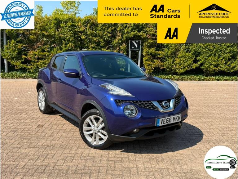 2016 Nissan Juke 1.2 DIG-T N-Connecta SUV 5dr Petrol Manual Euro 6 (s/s) (115