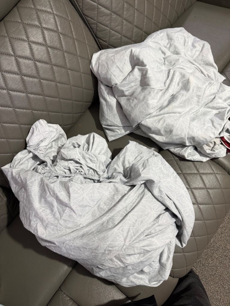 King size and double duvet covers and sheet 