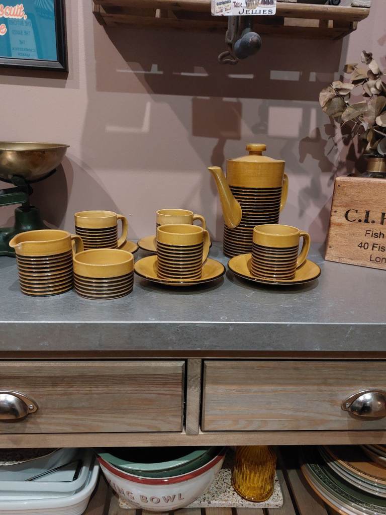 Vintage TJ Greens Coffee Set