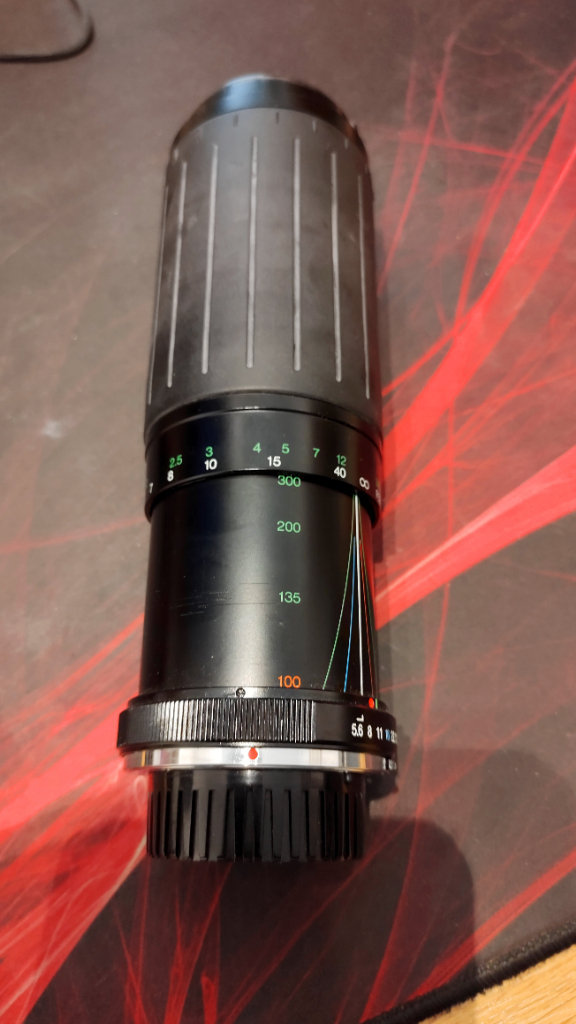 Camera Lens - Cosina 100-300mm F5.6 - Minolta M Mount