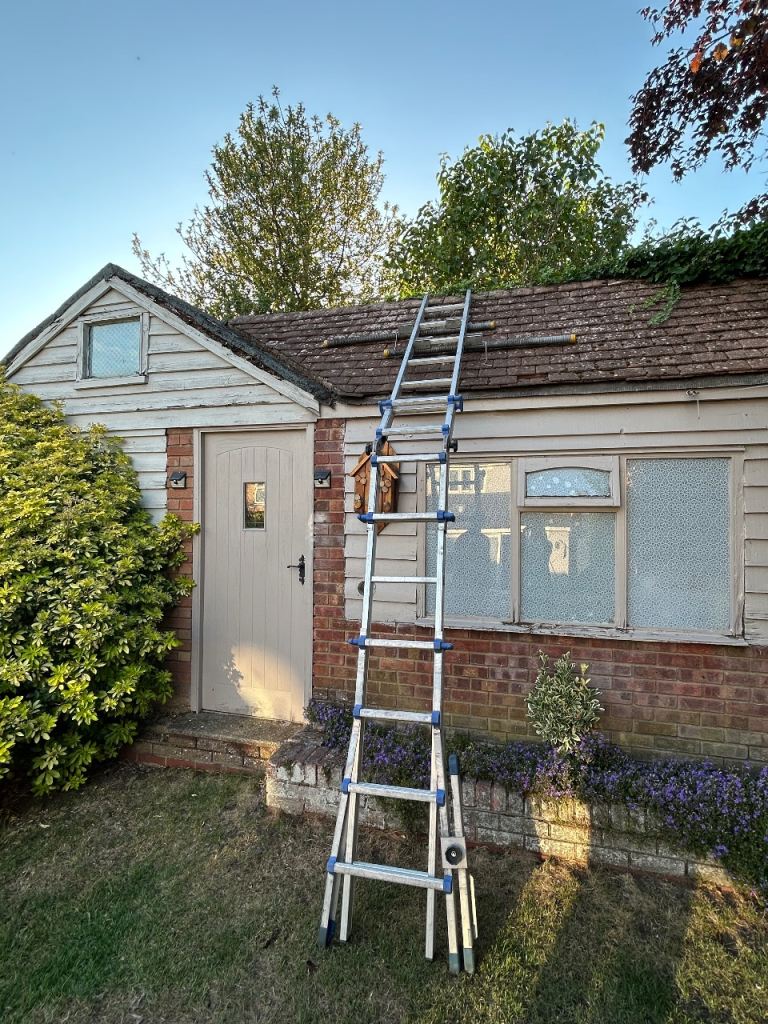 🪜 Conservatory Roof Ladder with Stand-Off Arms