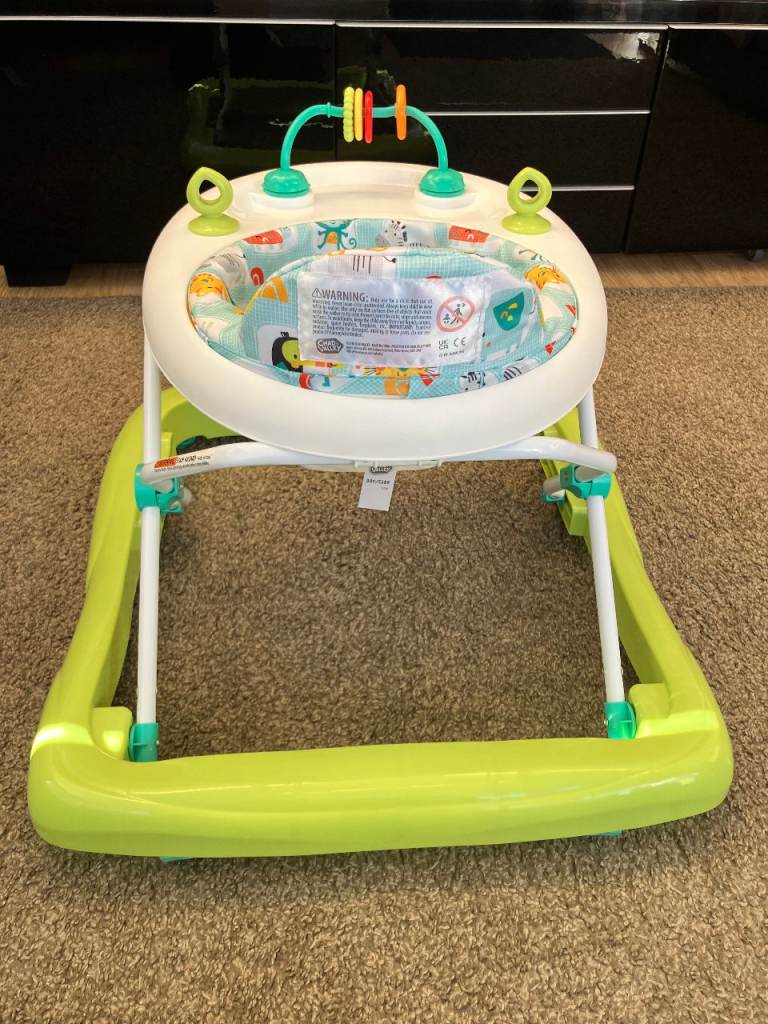 Baby Walker Chad Valley Jungle Deluxe Foldable. Excellent Condition (From a Smoke Free Home)