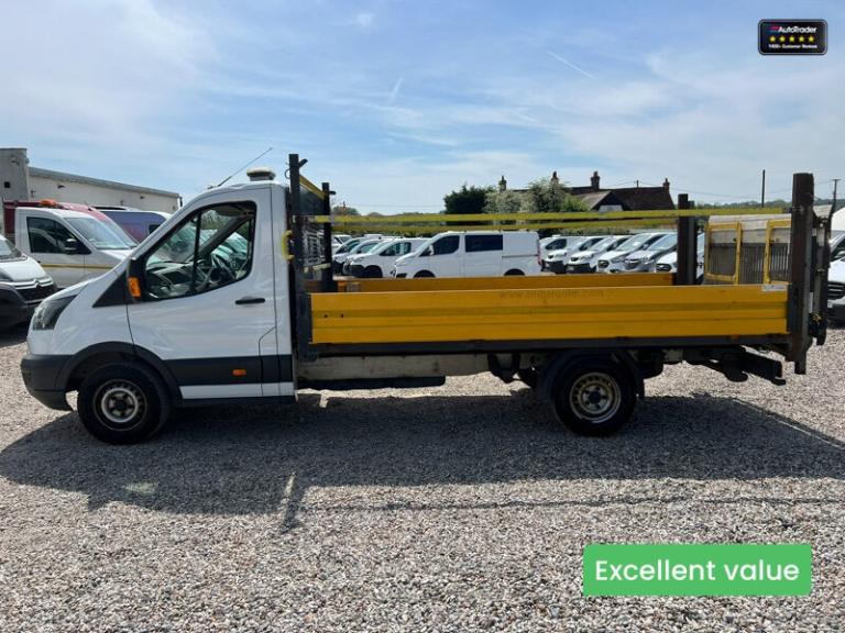 2019 Ford Transit XLWB L4 Dropside + Tail Lift Tow Bar (CPD Bodies) EURO 6 NO VAT Dropside Diesel...