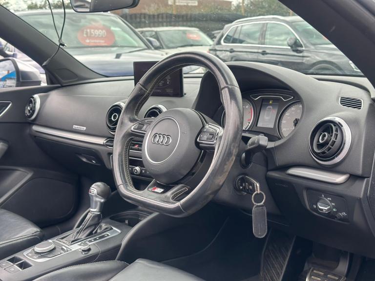  Audi S3 2.0 TFSI Cabriolet S Tronic quattro Euro 6 (s/s) 2dr (Nav) Petrol Automatic
