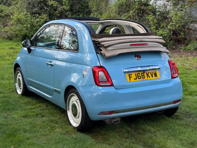 2018 RARE FIAT 500 SPIAGGINA 1.2 PETROL + RARE LOW 38k MILES + MUST VIEW !!! 