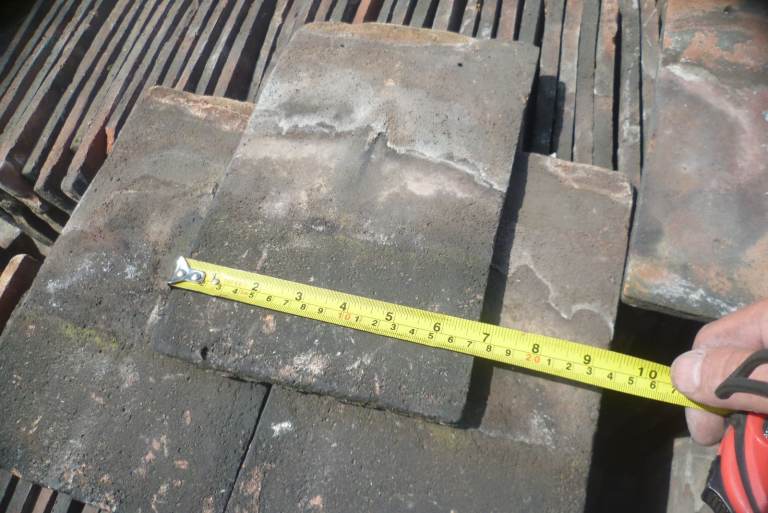 Hand made roof tiles Simuler to Stafforshire Blue tiles 50p 