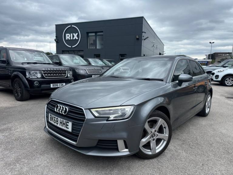 2018 Audi A3 1.0 TFSI 30 Sport Sportback 5dr Petrol Manual Euro 6-2 OWNERS FROM NEW-BLAC Hatchbac...