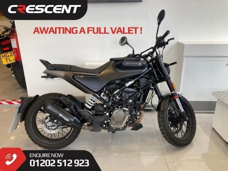 HUSQVARNA SVARTPILEN 125 2023 - TIDY BIKE - FRESH SERVICE - EASY TO RIDE 