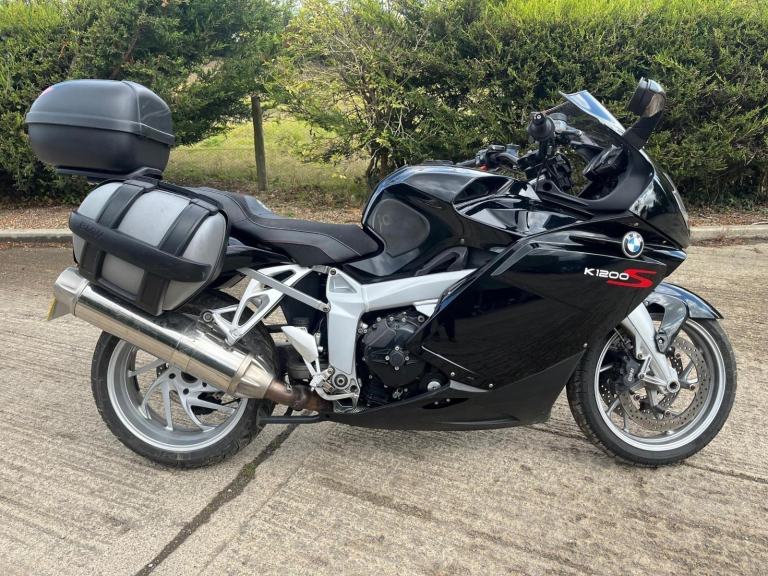 2007 07 BMW K1200S K 1200 S K1200 SPORTS TOURING CLEAN BLACK NEW MOT LUGGAGE