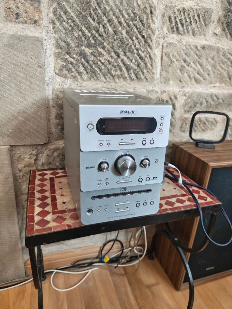 Sony Stereo System with CD, Tape, DAB, AUX